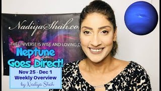 Jupiter Conjuncts The Sun & Mercury + Neptune Direct! Astrology Horoscope by Nadiya Shah