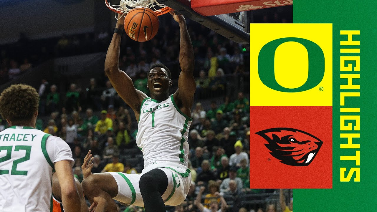 Oregon Men S Basketball Vs OSU GAME HIGHLIGHTS 2024 YouTube 