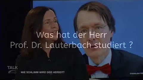 "Karl Lauterbach ist kein Epidemiologe"