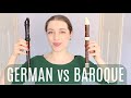 Capture de la vidéo German Vs Baroque Recorders? Which Is Really Better | Team Recorders