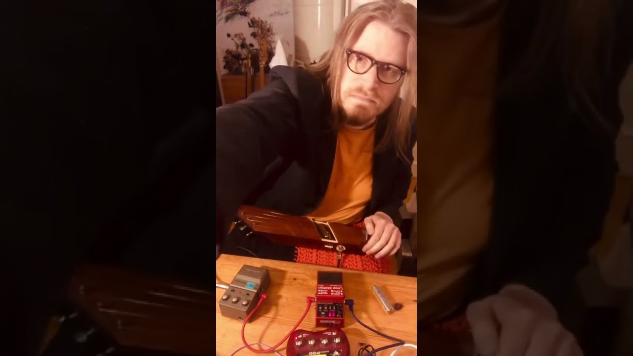 Electric kantele improvisation