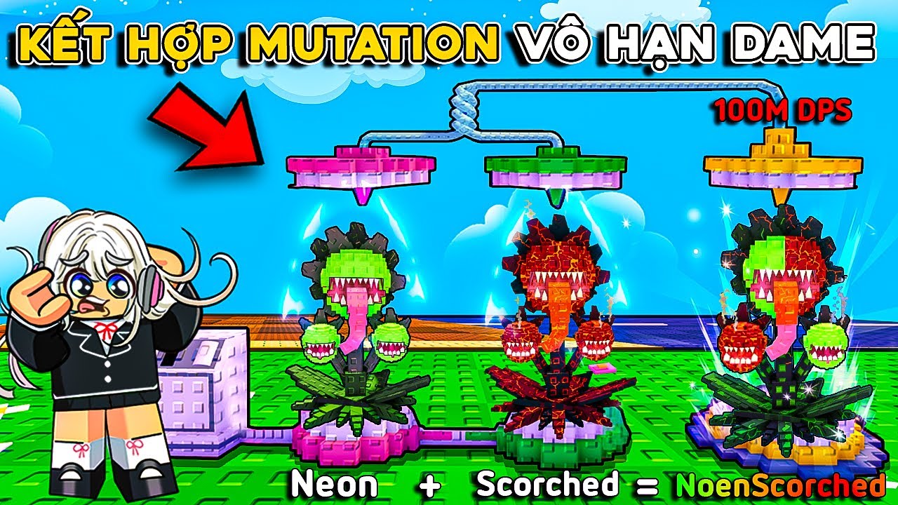 YUNE PHÁ ĐẢO UPDATE MỚI VÀ KẾT HỢP CÂY CÓ MUTATION SIÊU VIP TRONG PLANT ...