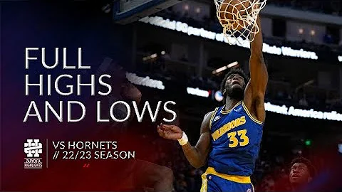 James Wiseman Full Highs and Lows vs Hornets 22/23...