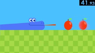 WINGED MODE WORLD RECORD. Google Snake Game