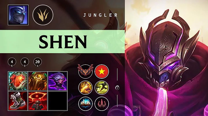 Shen Jungle vs Vi - VN Grandmaster Patch 25.23