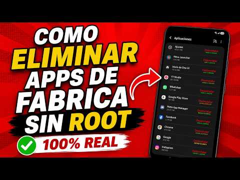 DESINSTALAR o Eliminar Aplicaciones PREINSTALADAS de fabrica Android - SIN ROOT | Cualquier Teléfono