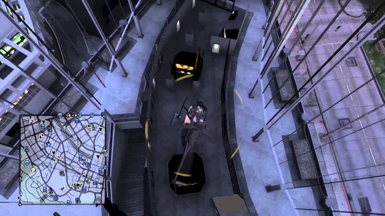 GTA 5 Online: Helicopter Under The Map (ONLINE)