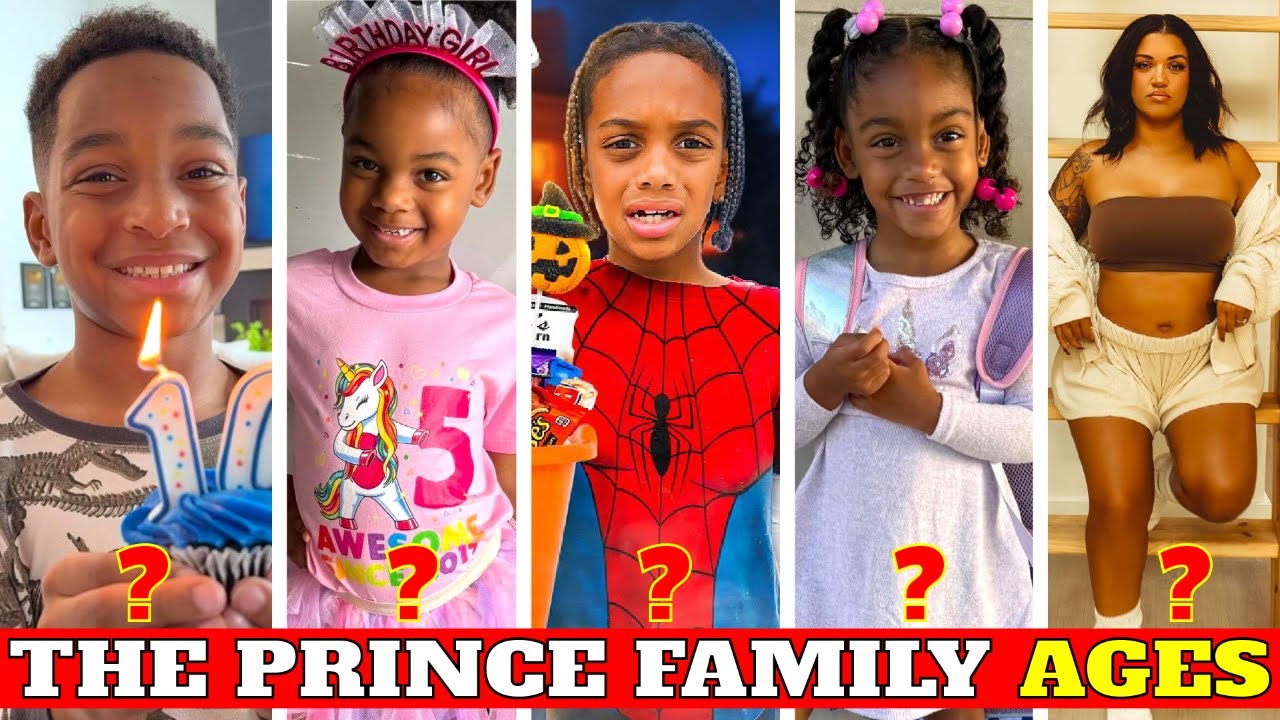 Настоящие имена и возраст членов семьи Принс