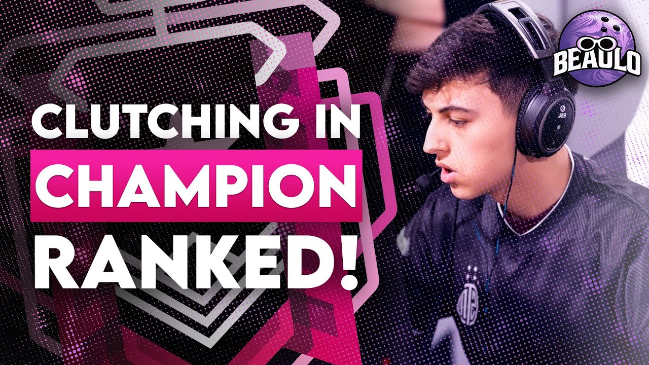 Clutching in Champion Ranked (Stream #31) - Rainbow Six Siege - YouTube