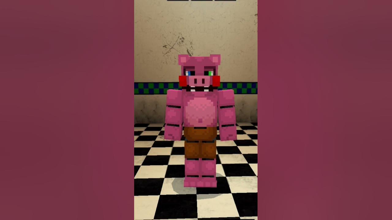 FNAF: ЭТО Я ЭТО ОН ЭТО ТЫ #minecraft #фнаф #майнкрафт #fnaf2 #свинья # ...