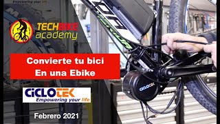 Convierte tu bicicleta en una Ebike con el motor Central de Ciclotek