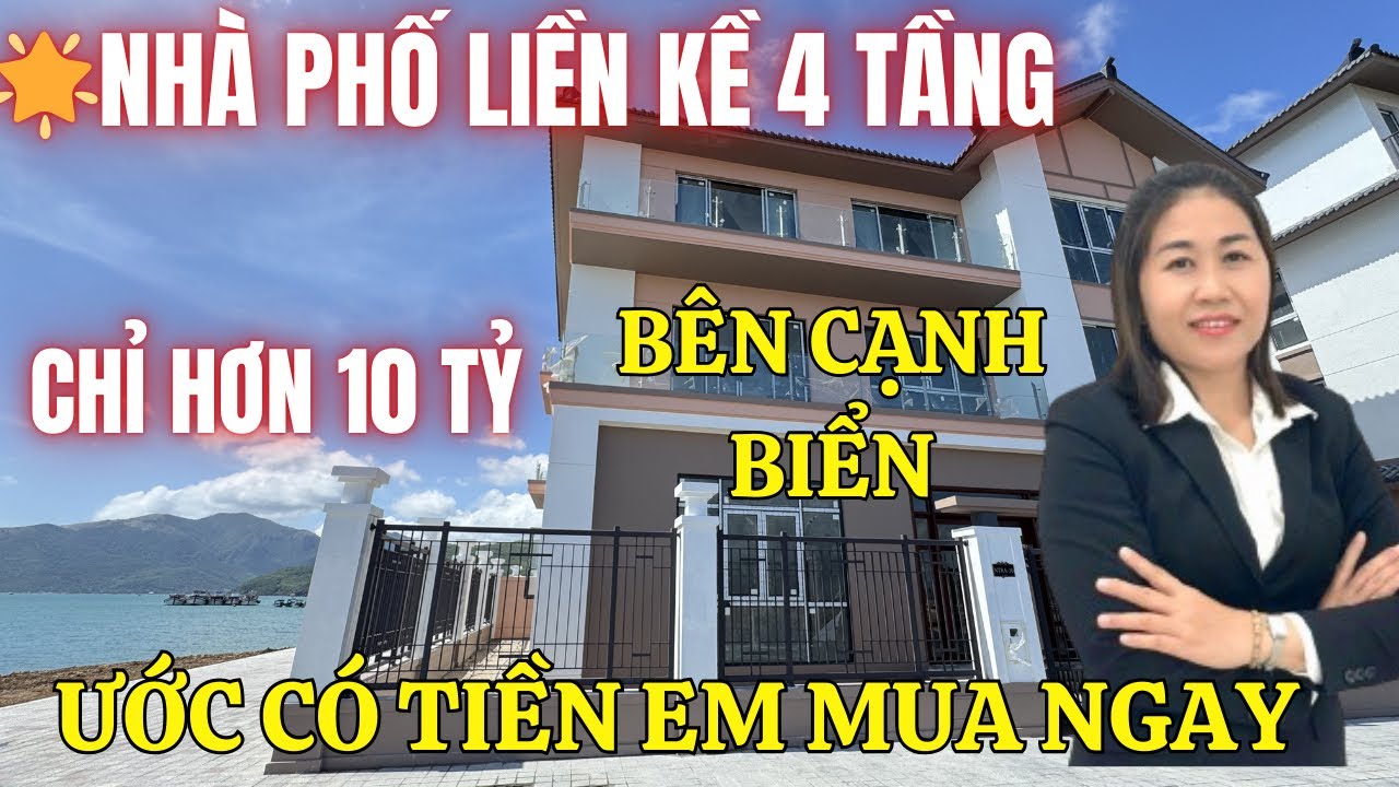 🏡Sốc, chỉ hơn 10 tỷ sở hữu nhà phố 4 tầng bên cạnh biển, những quỹ căn cuối cùng còn sót lại