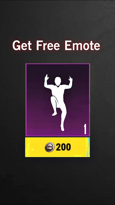 New Free Emote 🤯