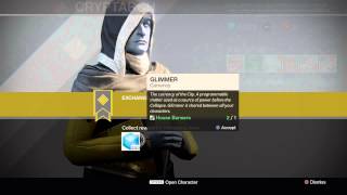 Destiny - The Tower Strange Trinket Decrpyted Strange Coin Acquired Details Information Ps4