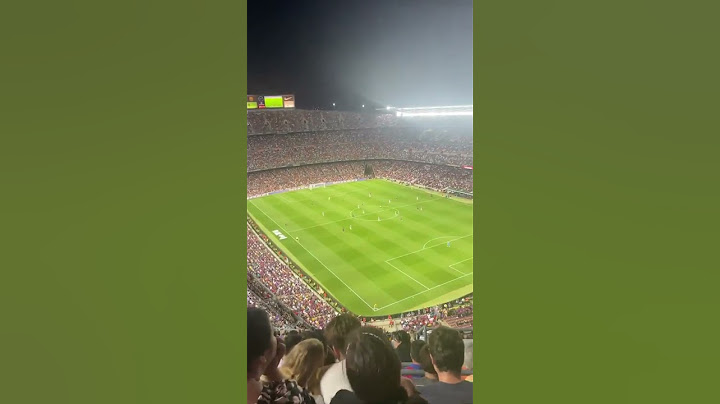 Watching Game At Camp Nou The Best Moment of Your Life  (Via:tom_crbn/IG)#campnou #shorts #barca
