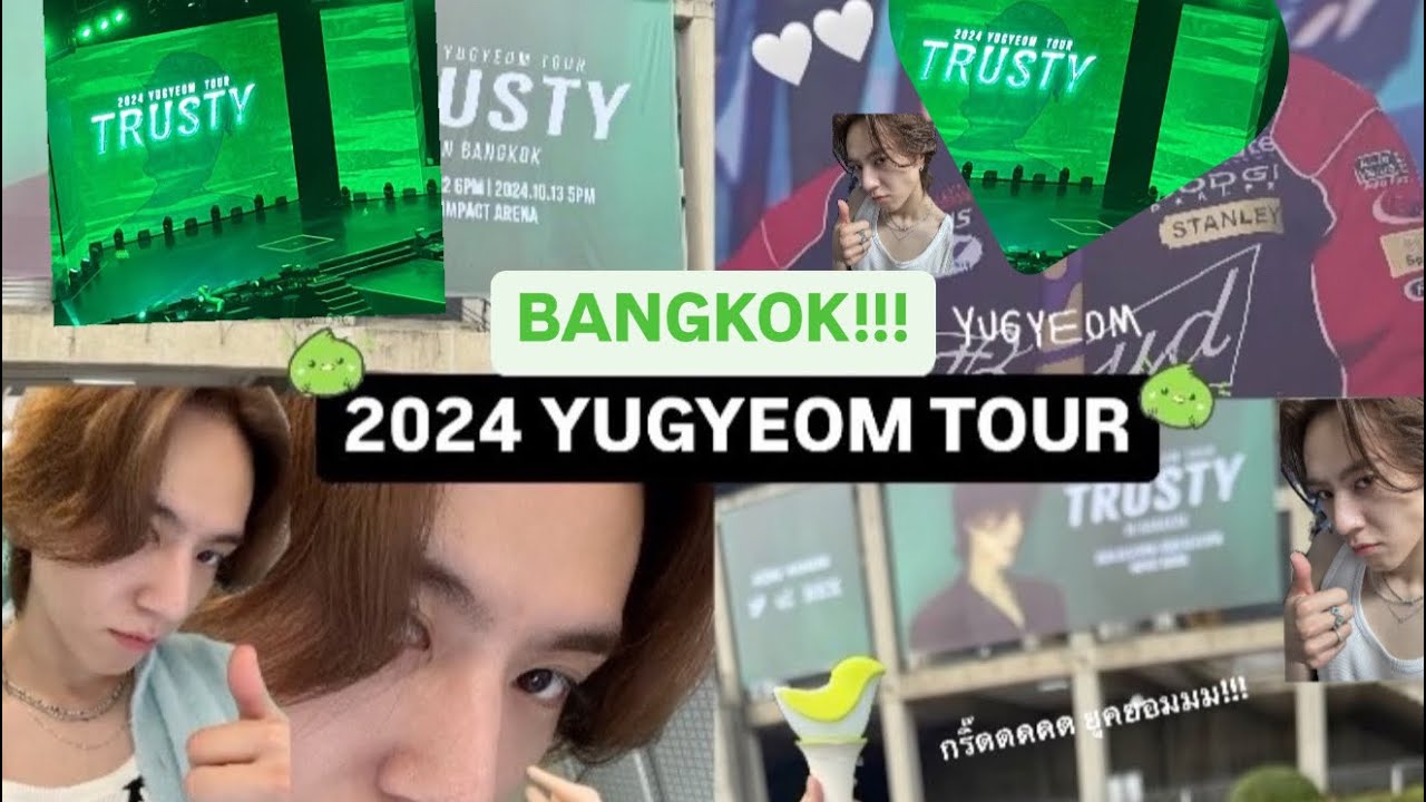 121024[SOLOคอนในรอบ2ปี]VLOG 2024 YUGYEOM TOUR IN BKK DAY1