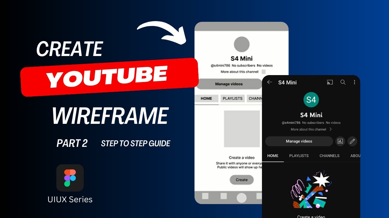Figma UX tutorial for beginners - Wireframe | Easy steps - YouTube