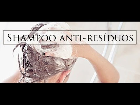 shampoo Caseiro Anti Residuo.