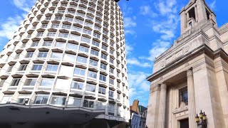 🇬🇧Walk in London Space House, NOW One Kemble Street & Freemasons Hall