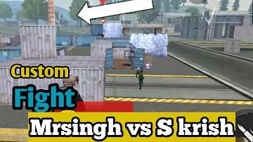 Mr singh vs  S Krish Ultimate pro player || Handcam video