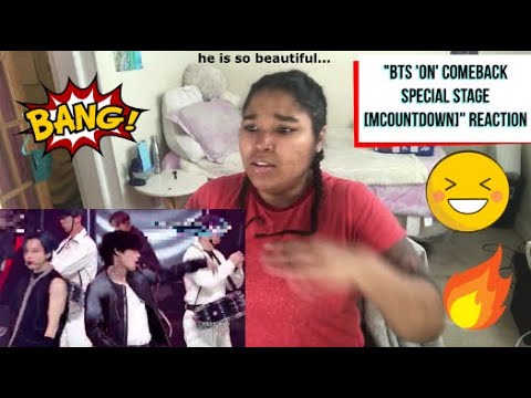 "BTS 'ON' Comeback Special Stage {Mcountdown}" Reaction