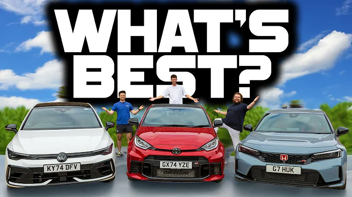 The Ultimate Hot Hatch Triple Test | Honda Civic Type R vs GR Yaris vs VW Golf R