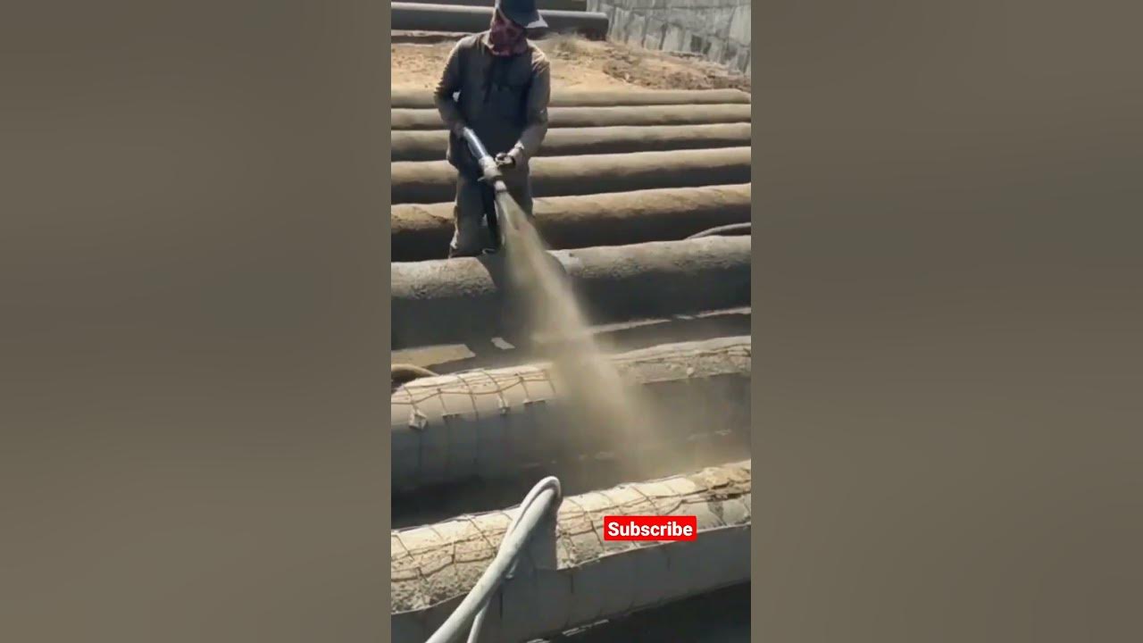 guniting-work-on-ms-pipe-youtube