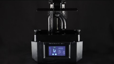 Timelapse Anycubic Photon Mono M5s with Liqcreate Tough-X 3D-printing resin