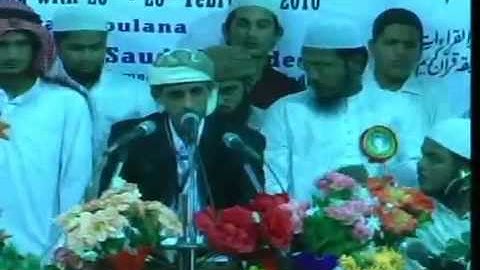 القارئ محمد خالد مسابقة الهند العالمية( اجمل الاصوات)