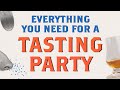 HOW TO ORGANIZE A SPIRITS TASTING HOW TO ORGANIZE A SPIRITS TASTING