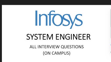 Infosys System engineer role interview questions -1 #interview #systemengineer #oncampus #infosys