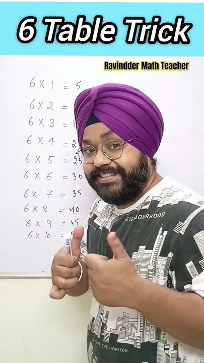 6-times-table-trick-6-table-trick-math-trick-trick-to-learn