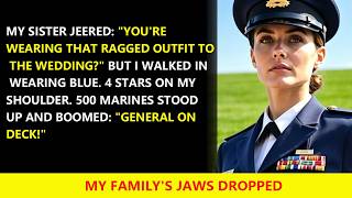 My Sister Taunted​ Me at My Wedding - Then 500 Marines Stood and Saluted: 'GENERAL ON DECK!