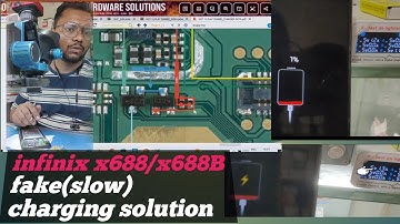 fix slow/fake charging infinix x688/x688B || #infinix #infinixhot11play #slowcharging #solution