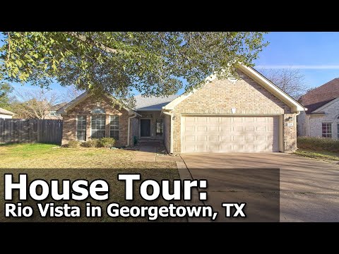 215 Rio Vista Dr., Georgetown, TX home video tour