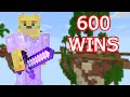 I Got 600 Wins In Cubecraft Eggwars! - Minecraft PS4 Servers!