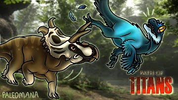 When an Alberta Trio Goes to Panjura... - Albertaceratops Gameplay | Path Of Titans