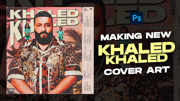 Making New DJ Khaled Album Cover Art / Photoshop GFX / Speed Art