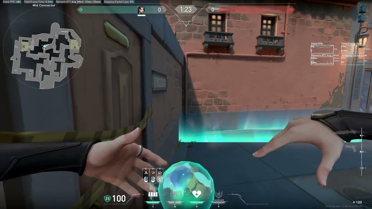 GENIUS SAGE WALLS IN VALORANT (PEARL)