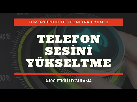 Telefon Sesi Nasıl Yükseltilir