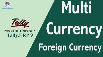 Multi currency in Tally Tamil |Foreign exchange |Base currency | Conversion of any currency