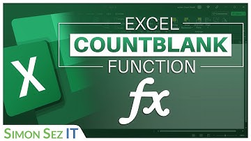 Using the COUNTBLANK Function in Microsoft Excel 2021/365