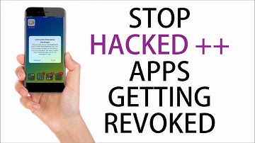 How to stop hacked++ apps from getting revoked/crashing