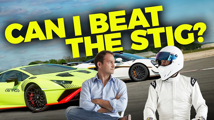 Ex Stig Ben Collins nails Top Gear track time in Lambo & Mclaren