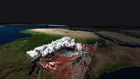 DYAMOND++  - A High Resolution Climate Model Setup (VR for Dome Projection)