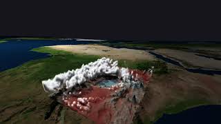 DYAMOND++  - A High Resolution Climate Model Setup (VR for Dome Projection) screenshot 3