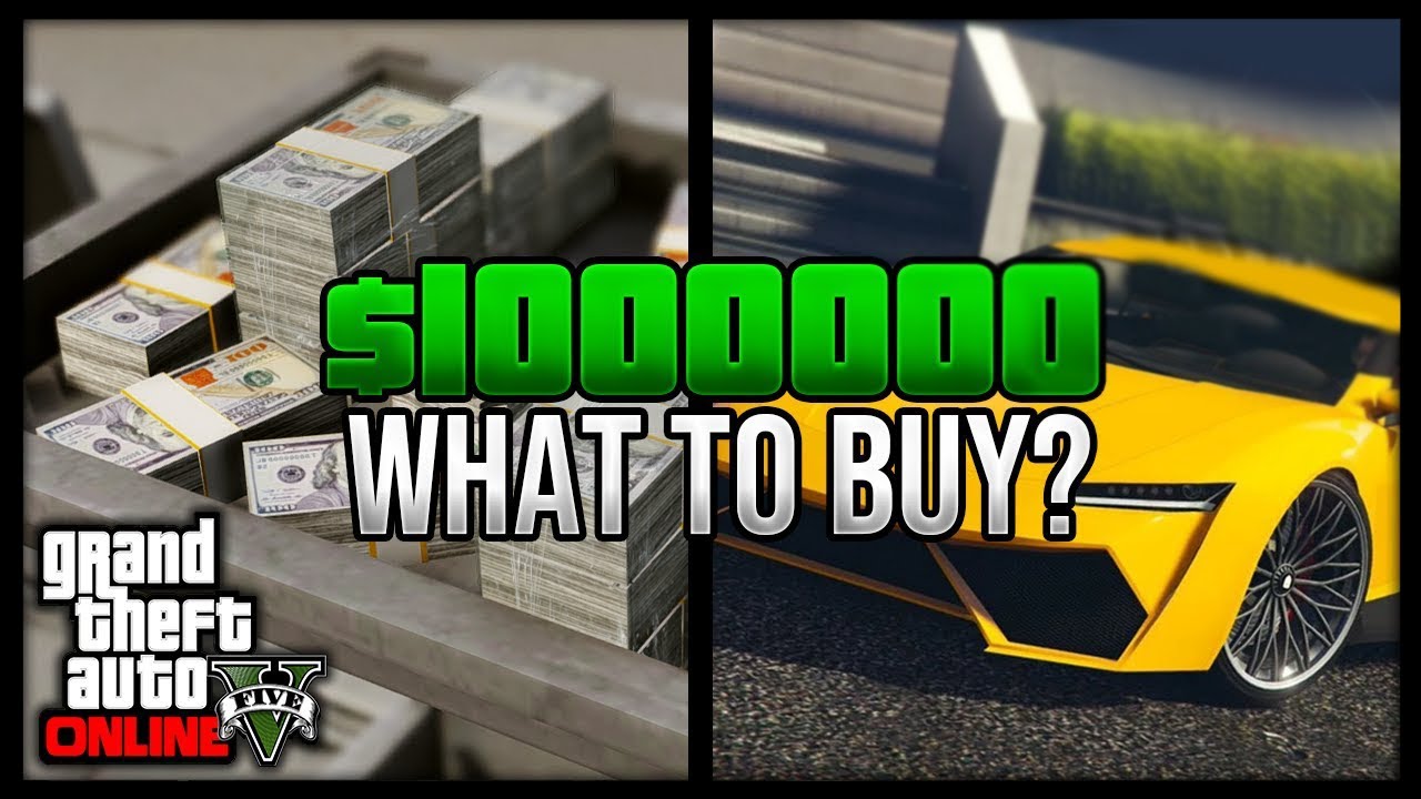 What You Need To Buy With Your First Million In Gta Online Youtube