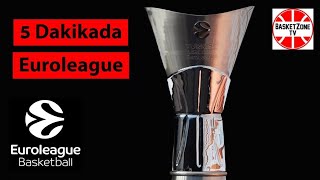 5 Daki̇kada Euroleague Hakkinda Bi̇lgi̇ler