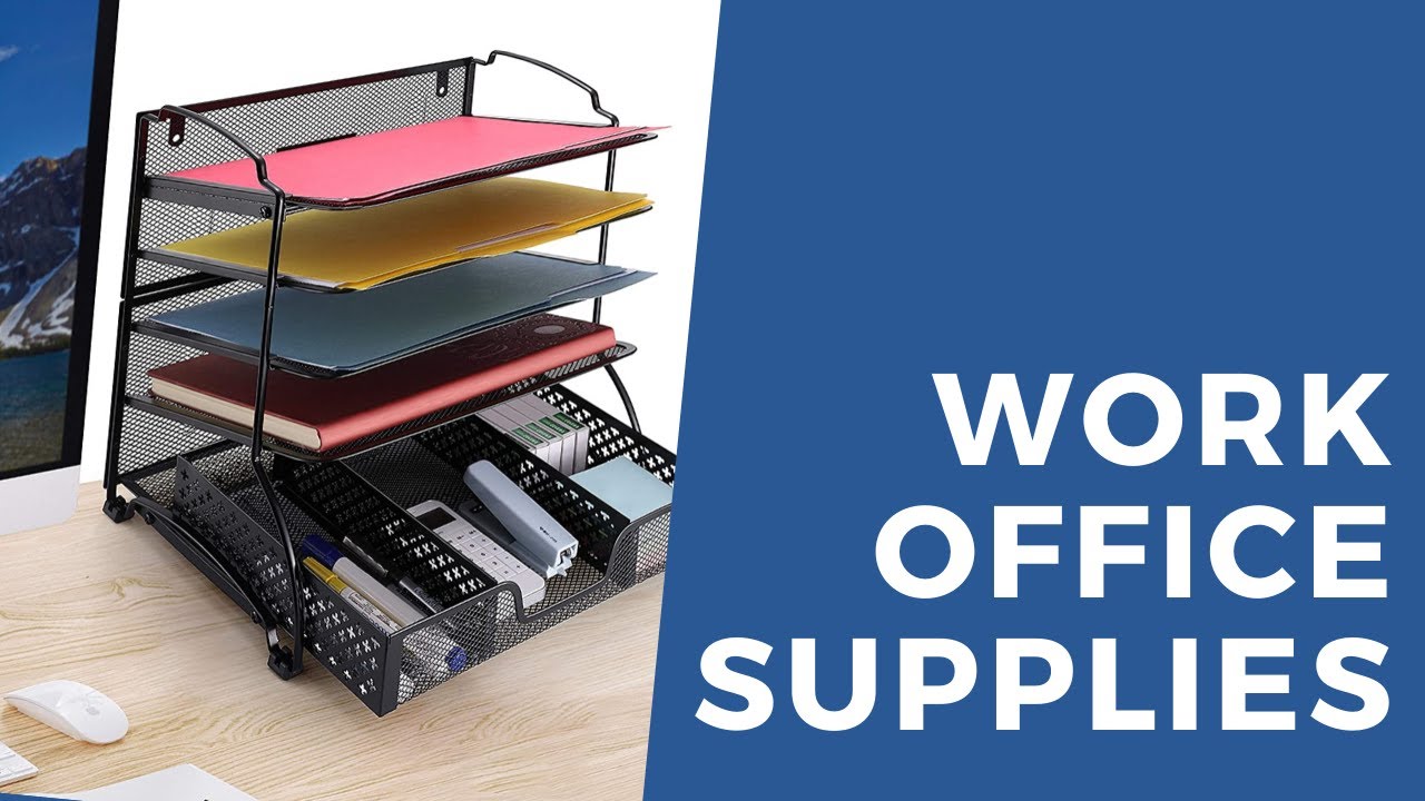 Work Office Supplies - Items for work in home - Best products for work