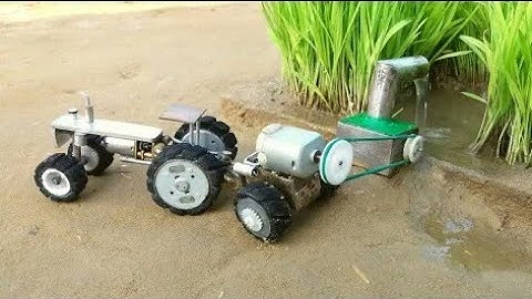 How to make a tractor machine Motor - Science project $ 25 dollar |part 1|